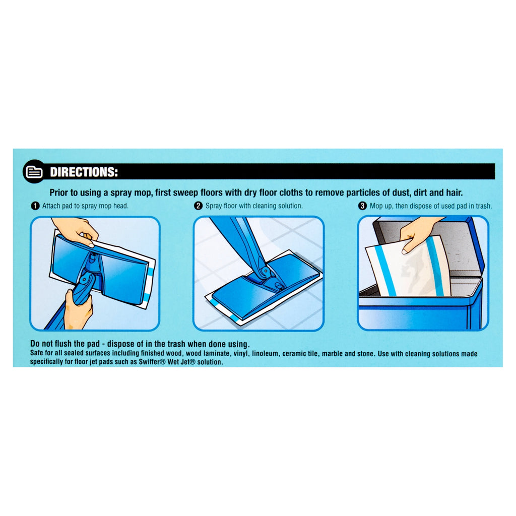 Deep Cleaning Mop Pads, 24 count