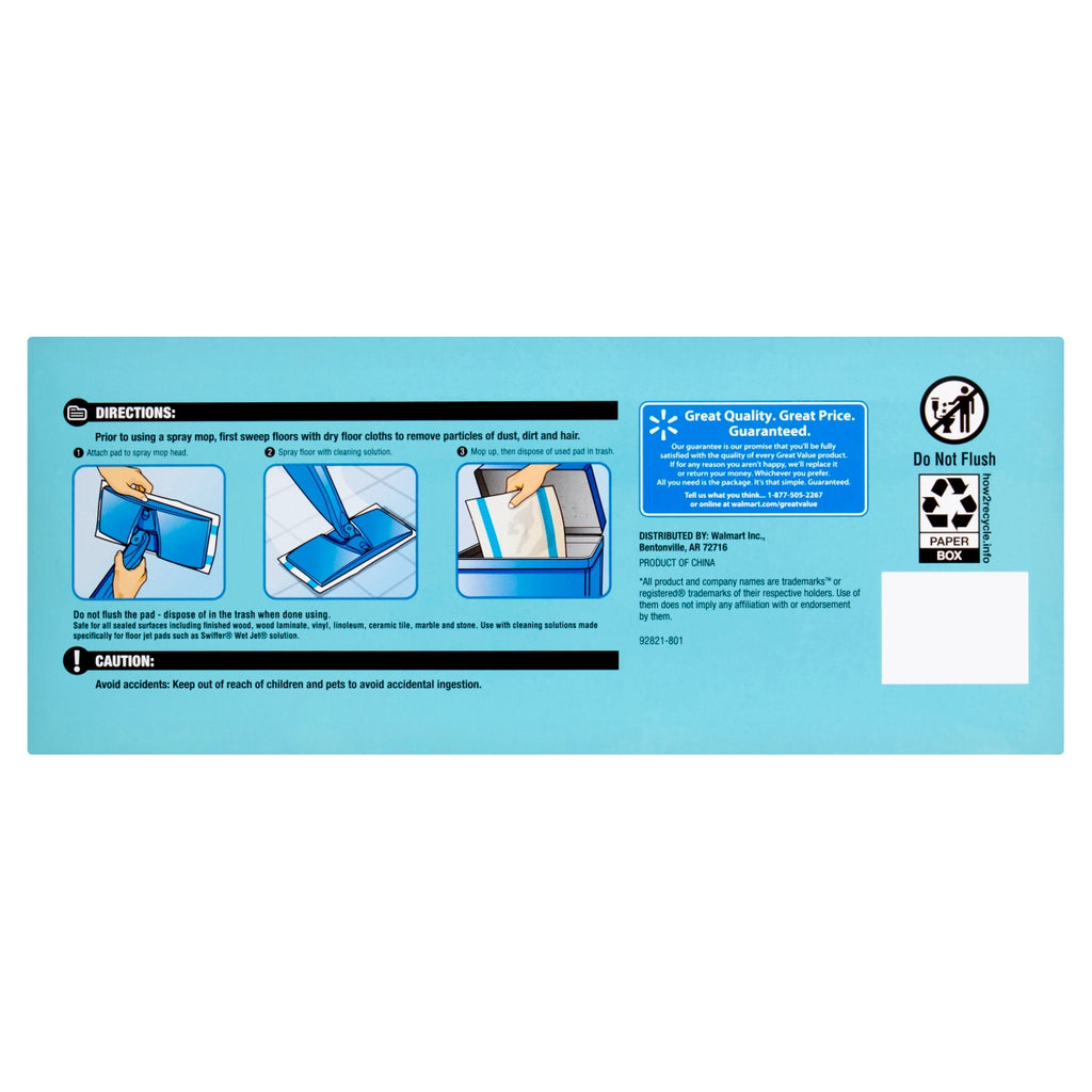 Deep Cleaning Mop Pads, 24 count